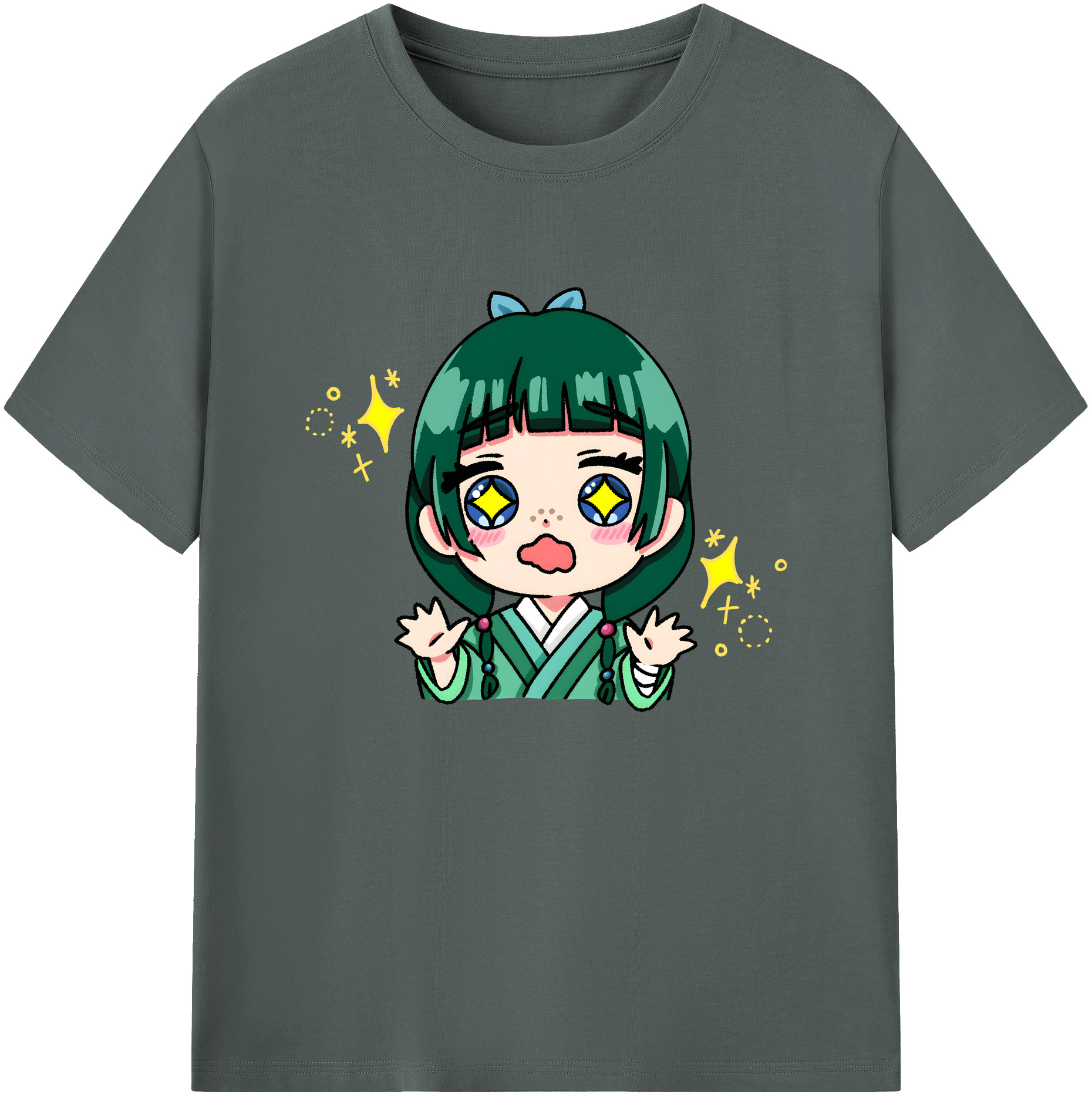 （画像用） 薬屋のひとりごと The Apothecary Diaries 綿100％ メンズ半袖Tシャツ｜肌触りやわらか＆通気性